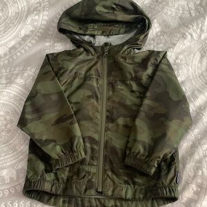Baby gap windbreaker, Camo